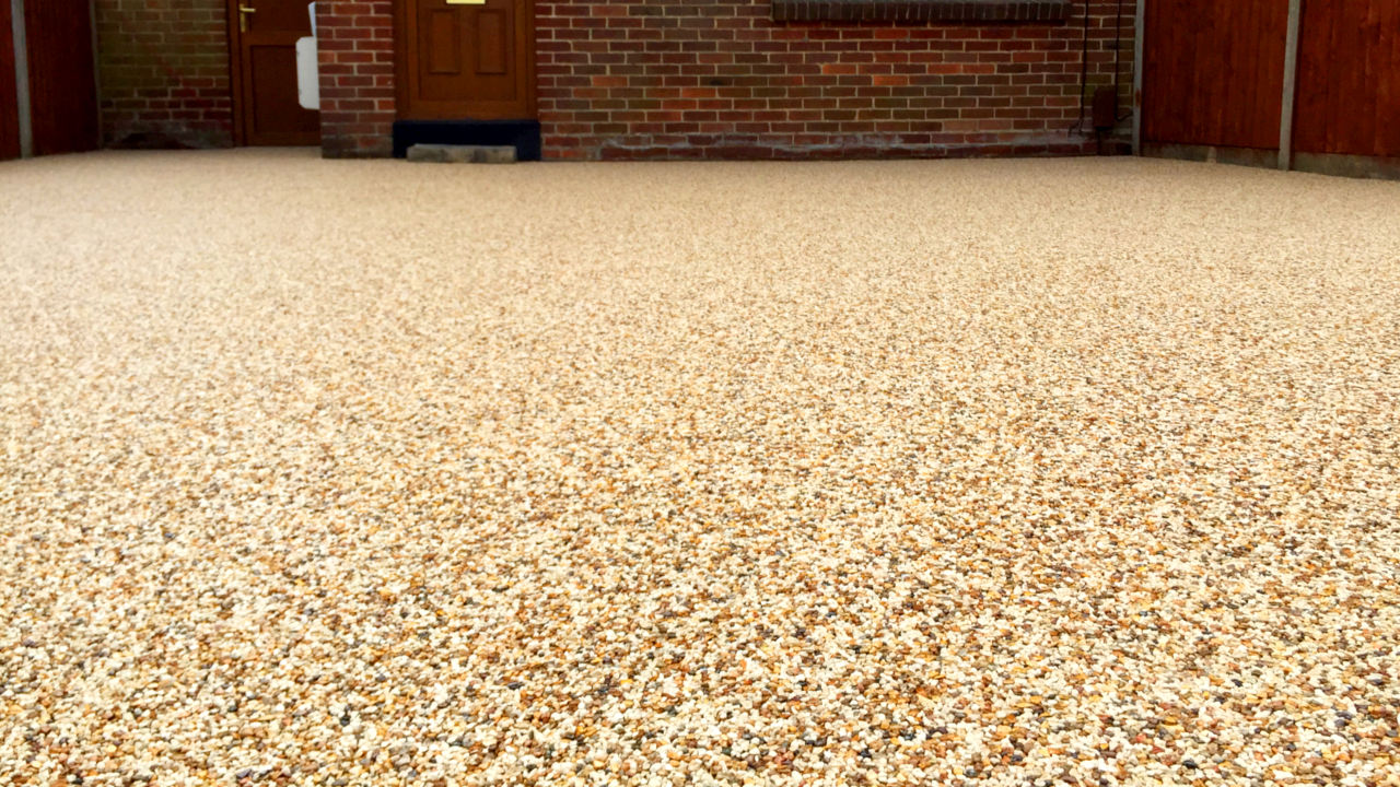 Resin driveway